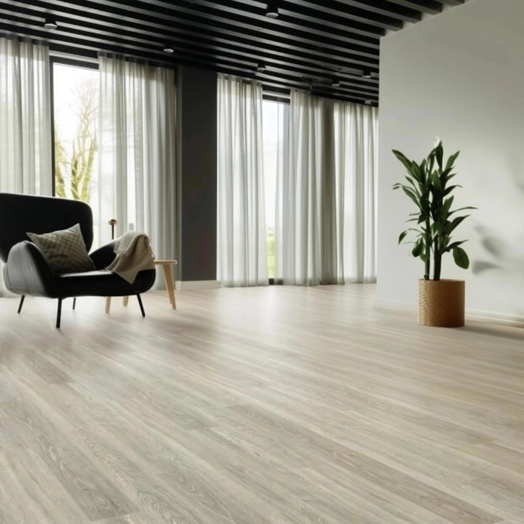 Lattia Vaasa Coastal Oak Plank Glue Down LVT