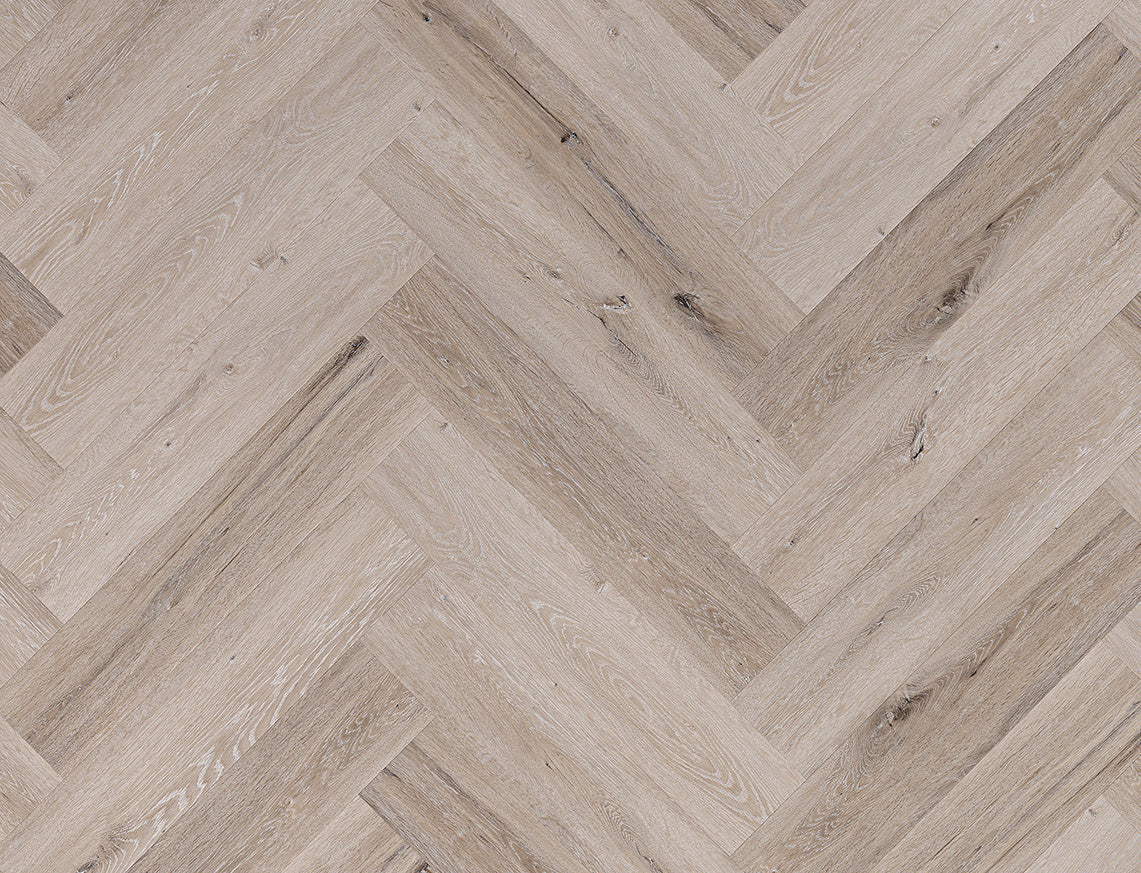 Lattia Nova Click Coastal Taupe Oak Herringbone Click SPC Flooring