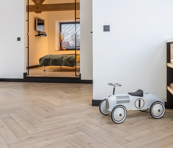 Coretec Naturals Forest 50 LVPEH 806 Herringbone Click SPC Flooring