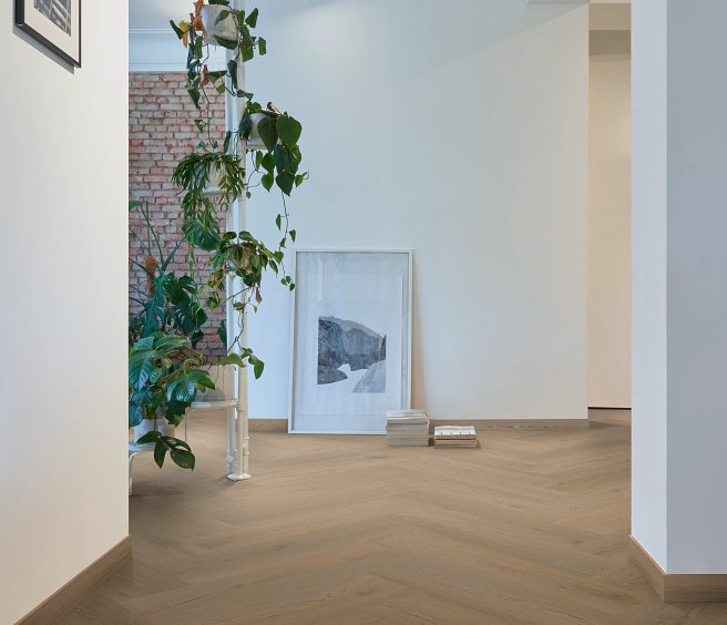 Coretec Naturals Sorrel 50 LVRH 2556 Herringbone Click SPC Flooring