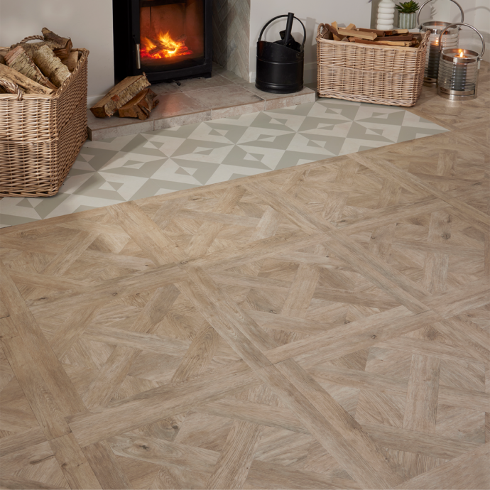 Lattia Metsä Soft Oak Royal Glue Down LVT Flooring