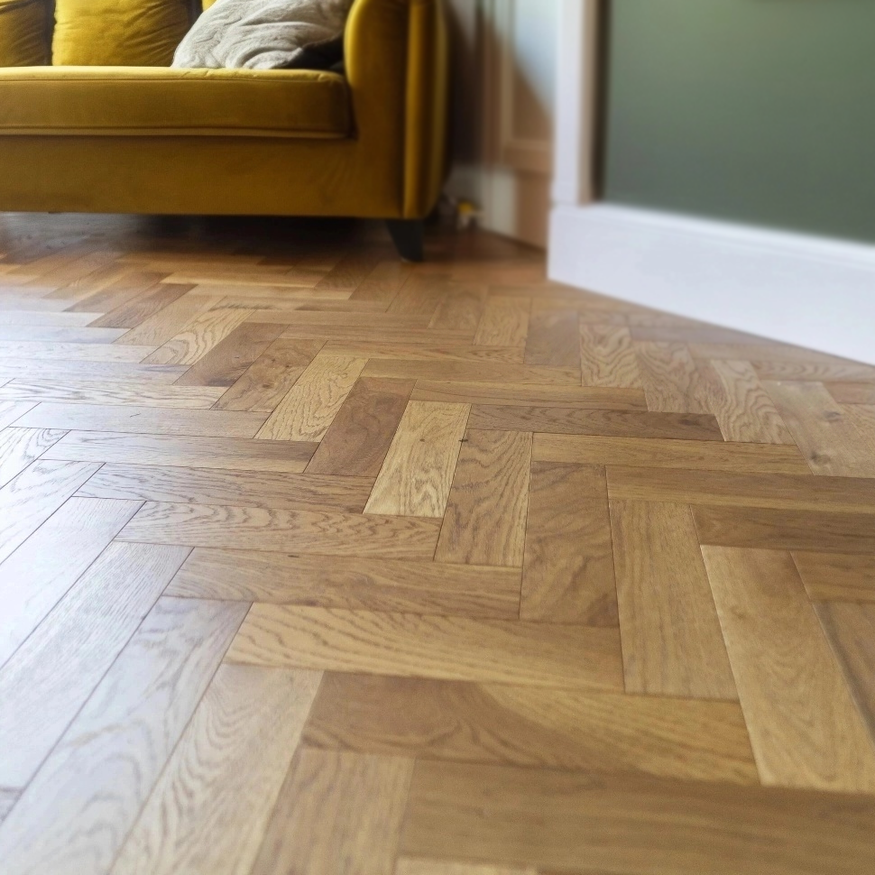 Medici Cavallo Oak Herringbone Engineered Wood Flooring