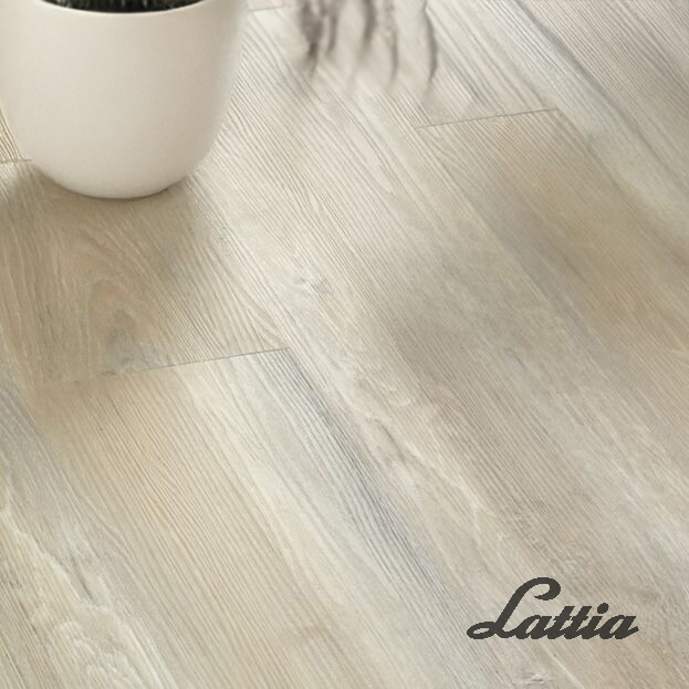 Lattia Forssa Taupewood Oak Plank Glue Down LVT