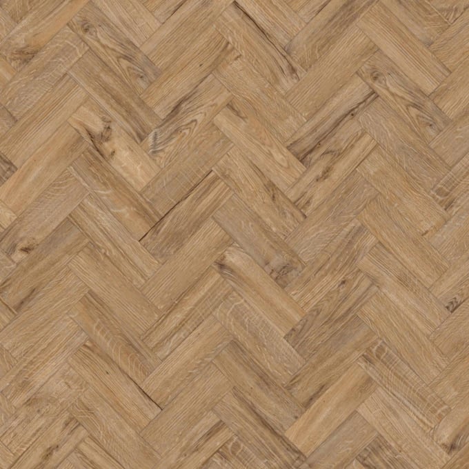 Amtico Spacia Featured Oak SP132 Small Parquet Glue Down LVT Flooring