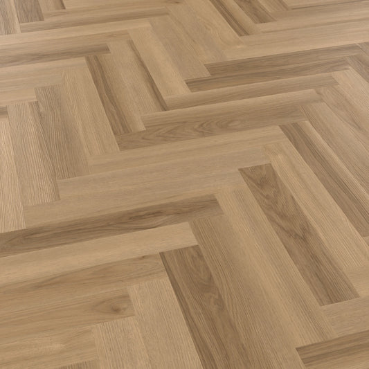 Karndean Palio Essenza Belluno Ash SM-PVP408 Herringbone Glue Down LVT Flooring