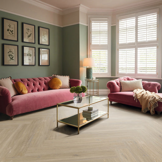Karndean Art Select Damask Oak RL35 Plank Glue Down LVT Flooring