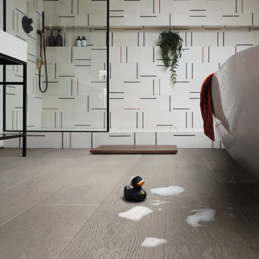 Karndean Art Select Grey Artisan Oak RL33 Plank Glue Down LVT Flooring