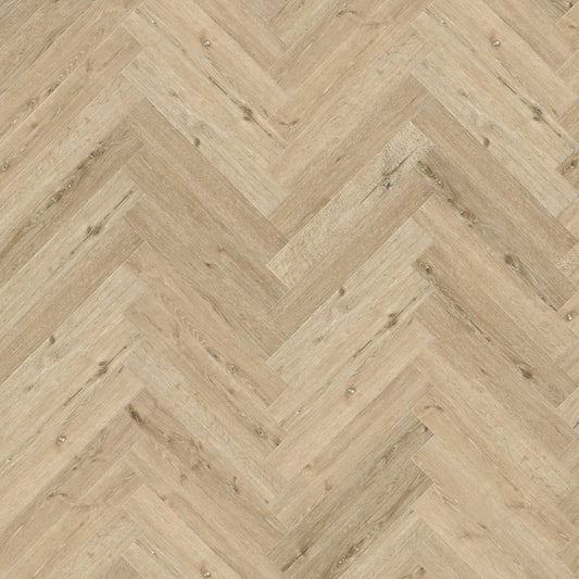 Nordikka Woodland Fir Herringbone LVT Glue Down Flooring