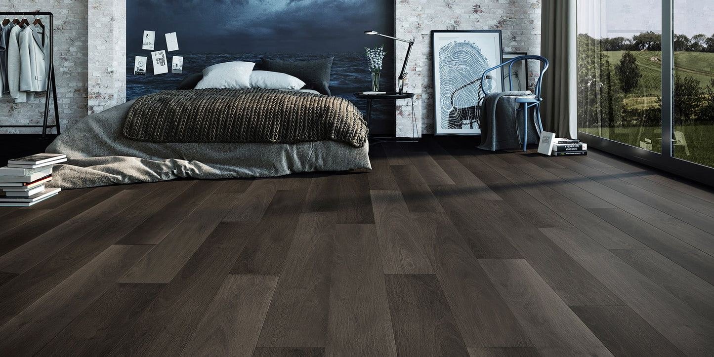 Invictus Maximus Highland Oak - Ebony New Glue Down LVT Flooring