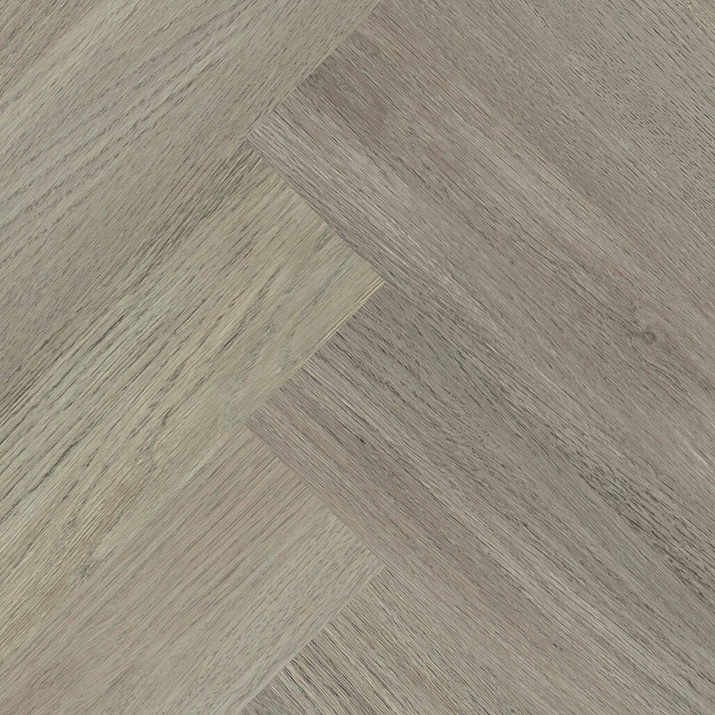 Invictus New England Oak Parquet Misty Maximus Glue Down LVT Flooring