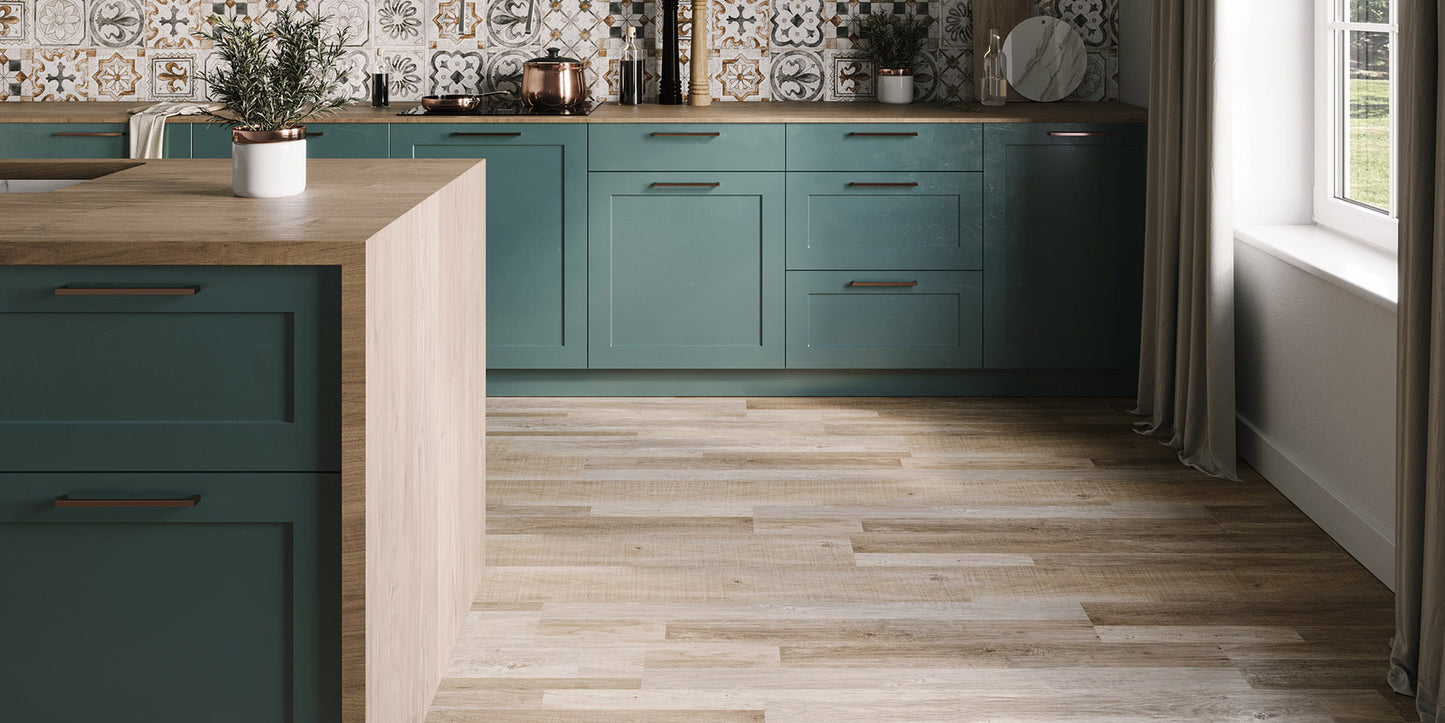 Invictus Primus Vintage Oak - Cafe Au Lait Glue Down LVT