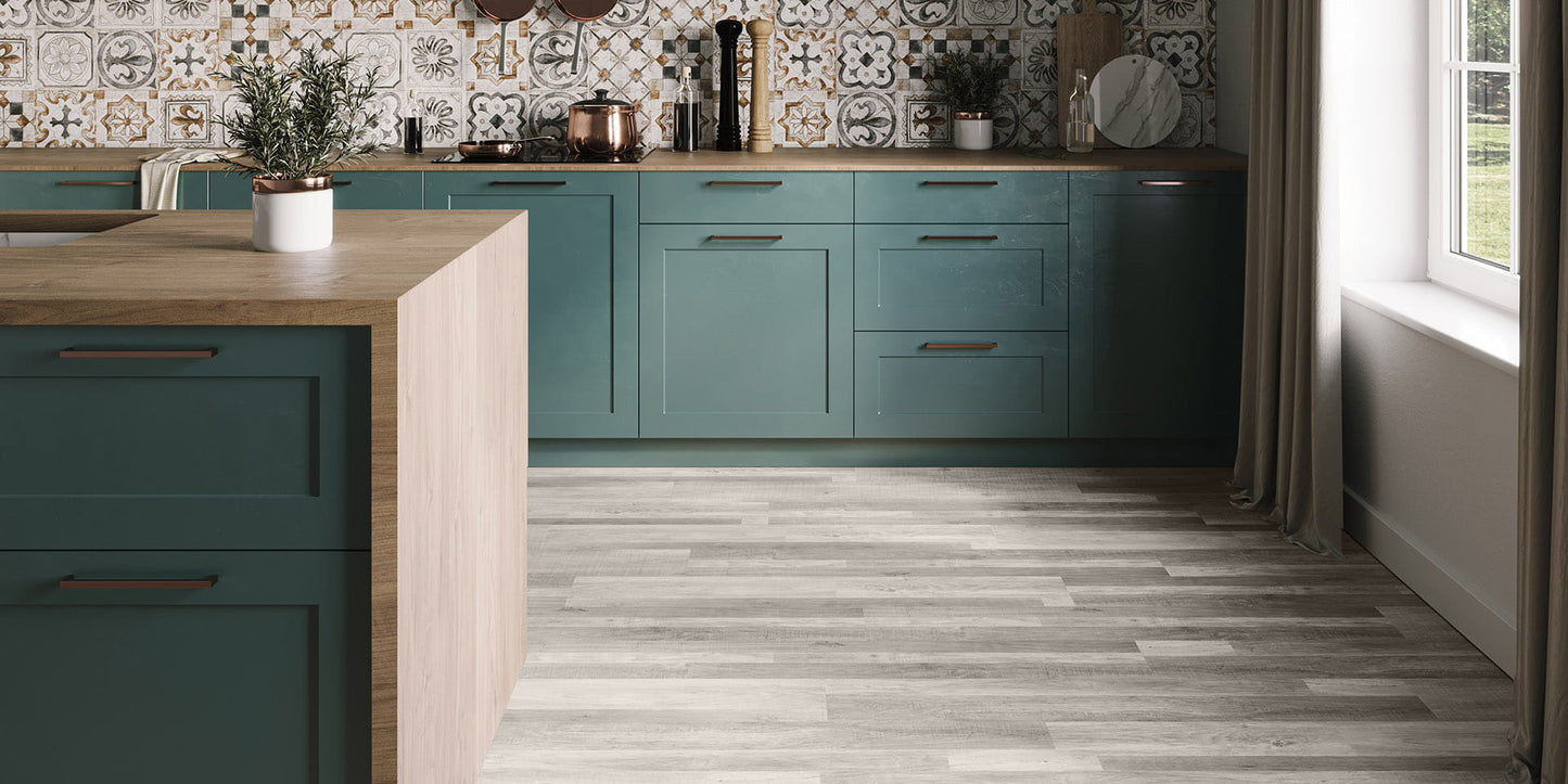 Invictus Primus Vintage Oak - Earl Grey Glue Down LVT