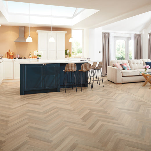 Karndean Art Select Mountain Oak SM-RL22 Herringbone Glue Down LVT Flooring