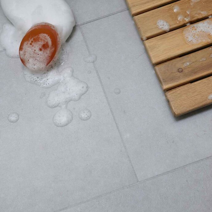 Lattia Kivi Element Stone Tile Glue Down LVT Flooring