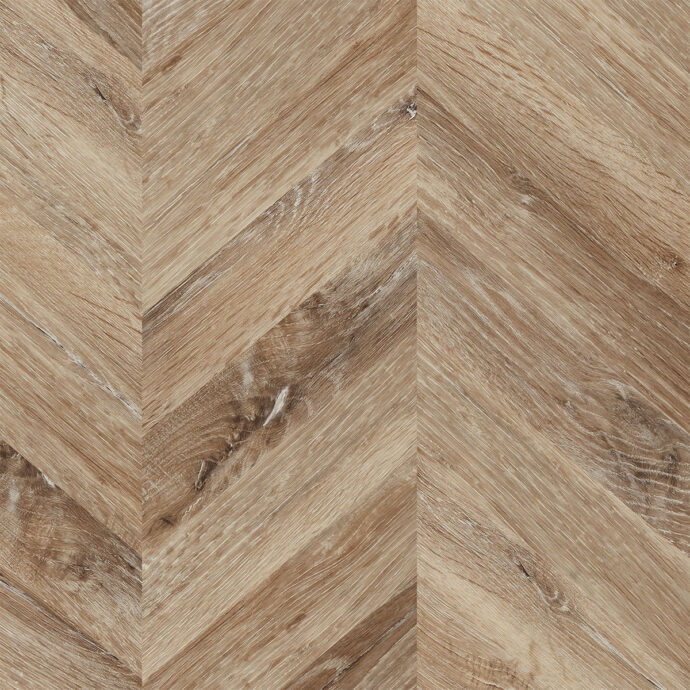 Lattia Metsä Fair Oak Chevron Glue Down LVT Flooring