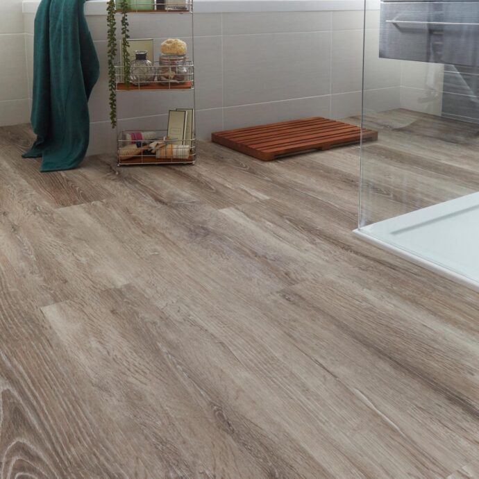 Lattia Metsä Fair Oak Plank Glue Down LVT Flooring