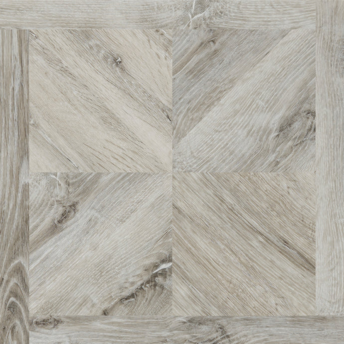 Lattia Metsä Ice Oak Castell Panel Glue Down LVT Flooring