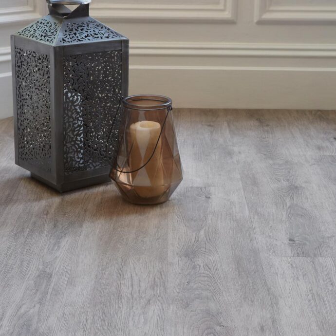 Lattia Metsä Light Fumed Oak Plank Glue Down LVT Flooring