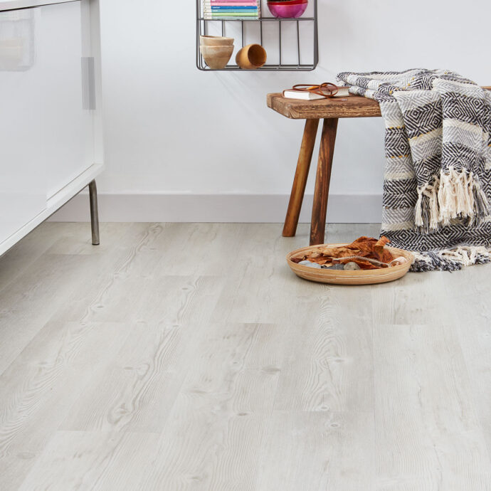 Lattia Metsä Nordic Pine Plank Glue Down LVT Flooring
