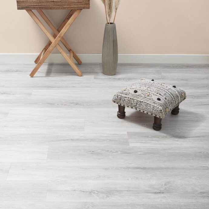 Lattia Metsä Sundried Wood Plank Glue Down LVT Flooring