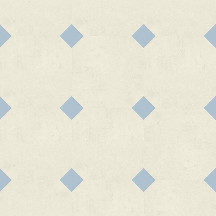 Lattia Talo Aika - Cream, Pale Blue Glue Down LVT Flooring