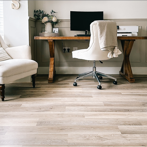 Karndean Knight Tile Lime Washed Oak KP99 Plank Glue Down LVT Flooring