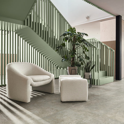 Karndean Art Select Pavimento Grigio LM41 Stone Tile Glue Down LVT Flooring