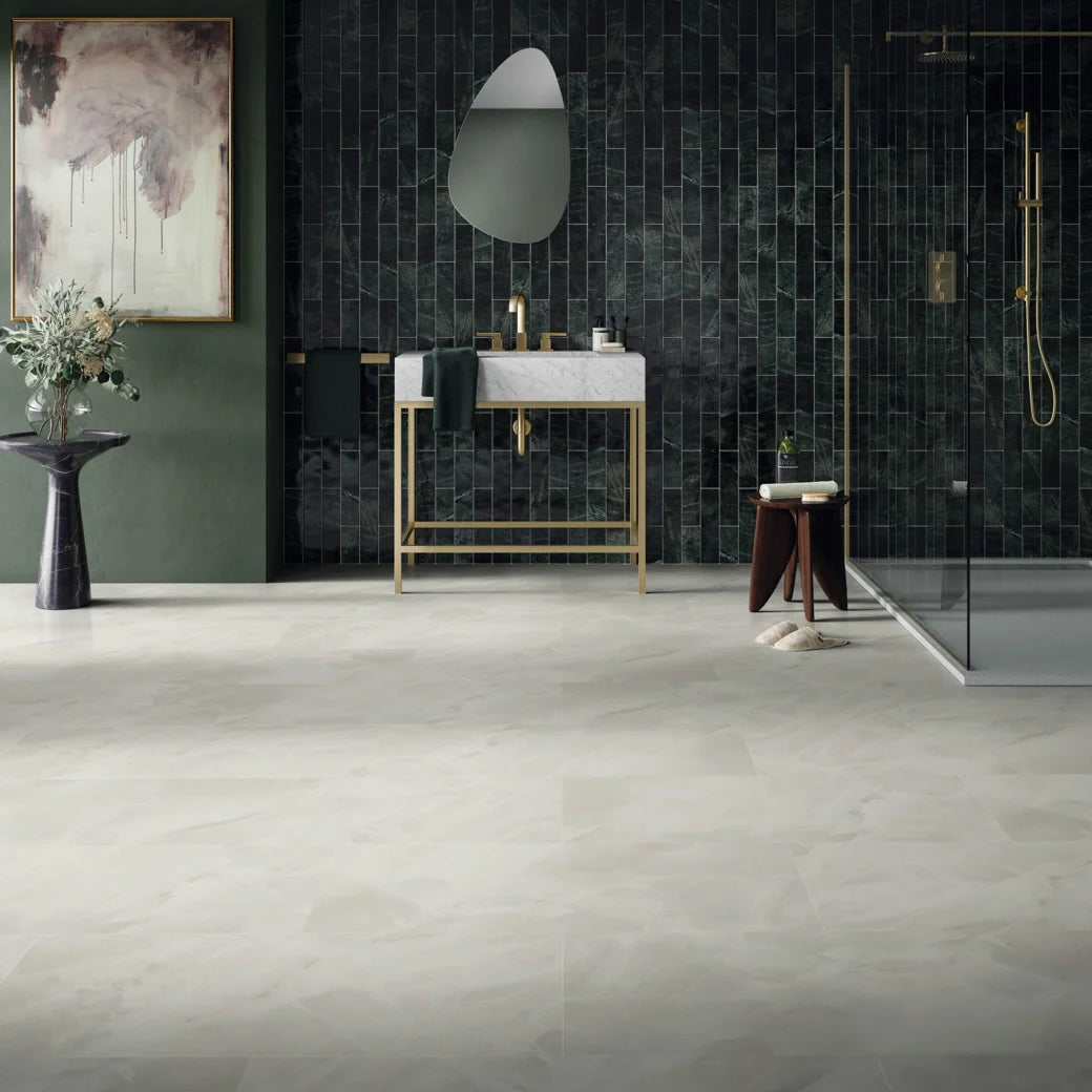 Karndean Art Select Pearl Onyx LM35 Stone Tile Glue Down LVT Flooring