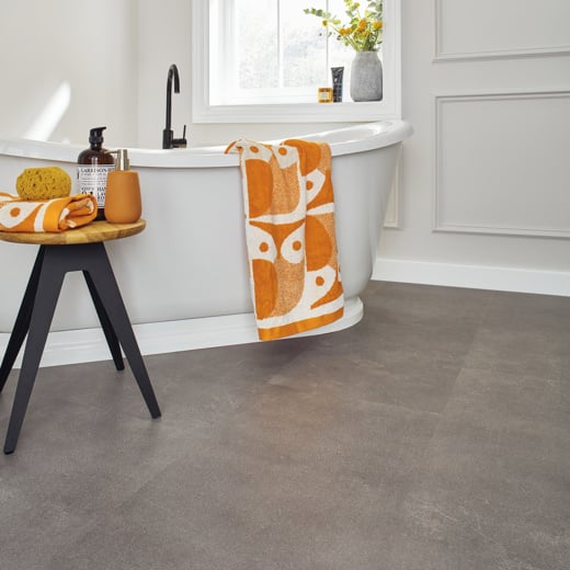 Karndean Van Gogh Urban Grey RKT2402 Tile Rigid Core Click LVT Flooring