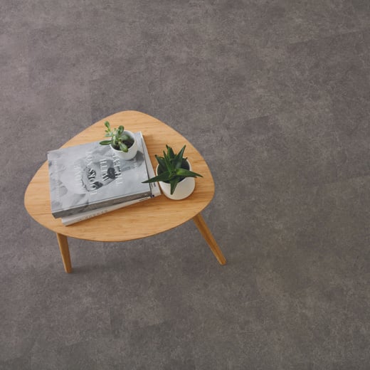 Karndean Van Gogh Volcanic Black RKT2406 Tile Rigid Core Click LVT Flooring
