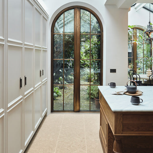 Karndean Art Select Sabbia Ceppo LM44 Stone Tile Glue Down LVT Flooring