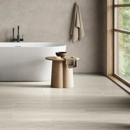 Karndean Art Select Silk Travertino LM37 Stone Tile Glue Down LVT Flooring