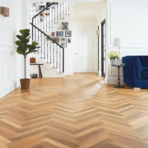 Karndean Art Select Prairie Oak SM-RL20 Herringbone Glue Down LVT Flooring