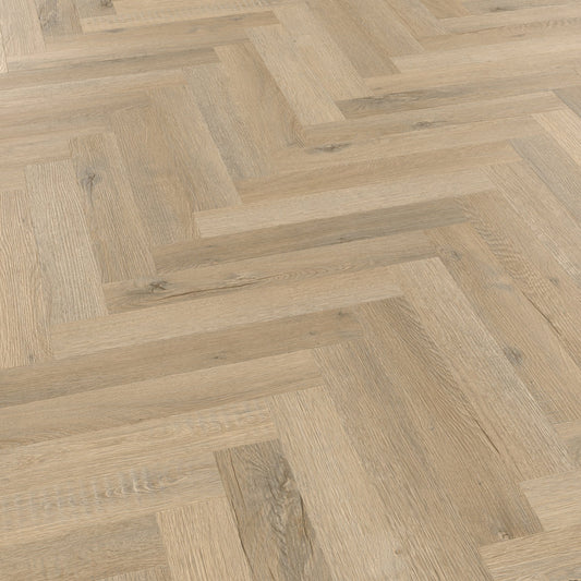 Karndean Palio Essenza Sorrento Oak SM-PVP409 Herringbone Glue Down LVT Flooring
