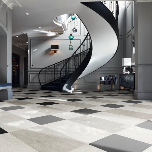 Karndean Art Select Ionic Marble LM30 Marble Tile Glue Down LVT Flooring