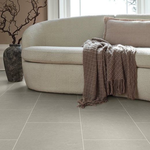 Karndean Van Gogh Dove Castello Marble VGT2418 Stone Tile Glue Down LVT Flooring