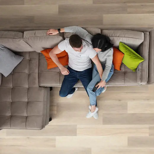 Karndean Van Gogh Texas White Ash VGW8105 Large Plank Glue Down LVT Flooring