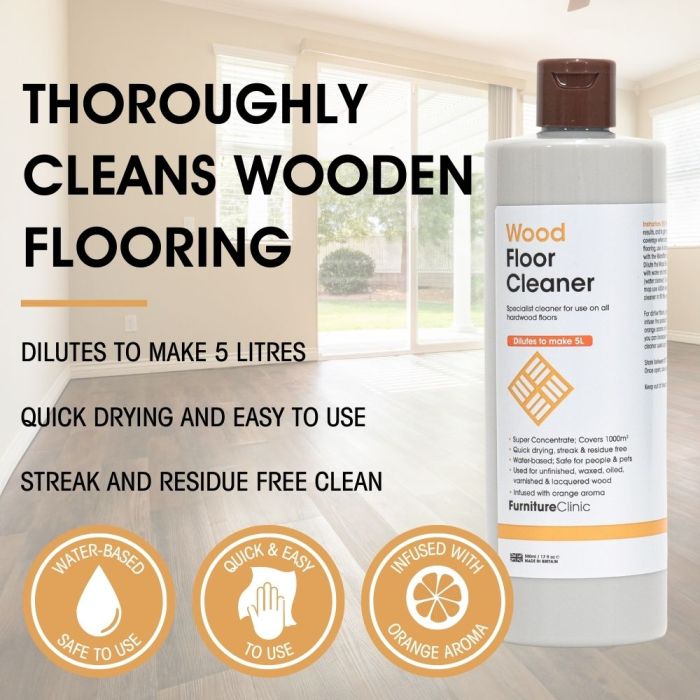 Furniture Clinic Wood Floor Cleaner & Polish Kit