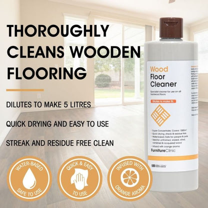 Furniture Clinic Wood Floor Cleaner & Polish Kit