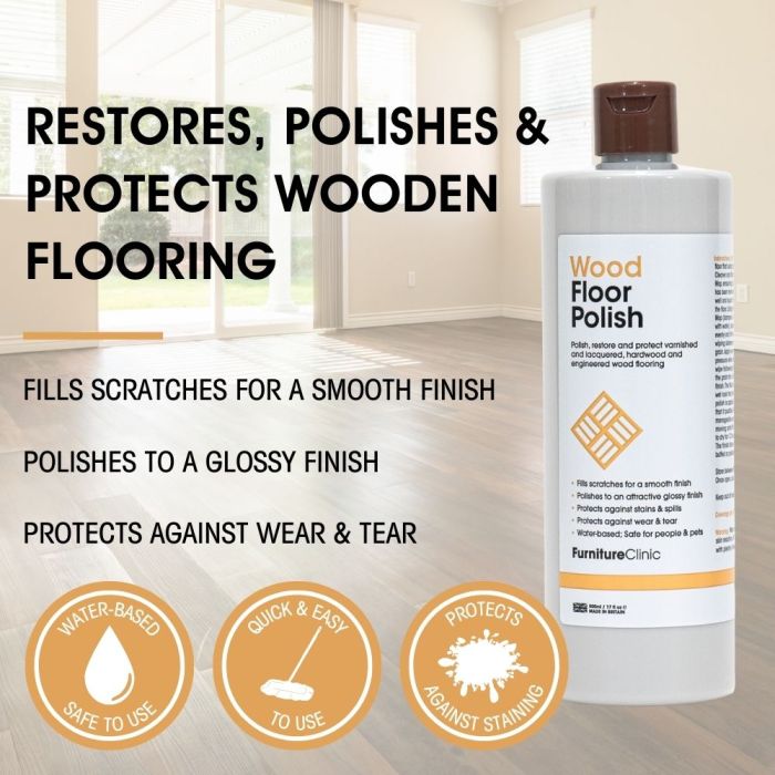 Furniture Clinic Wood Floor Cleaner & Polish Kit