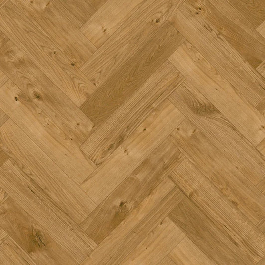 Amtico First English Oak 1P101 Parquet Glue Down LVT Flooring