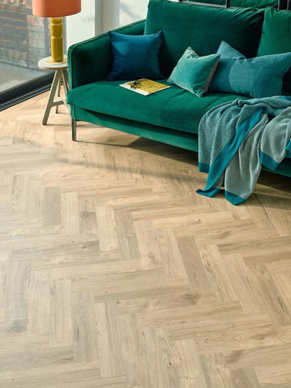 Amtico First Dried Willow 1P105 Parquet Glue Down LVT Flooring
