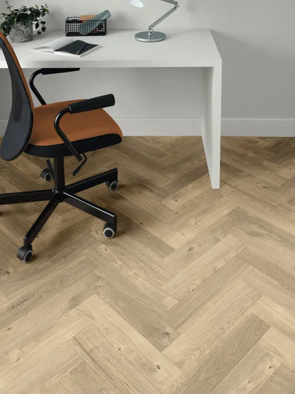 Amtico First Dried Willow 1P105 Parquet Glue Down LVT Flooring