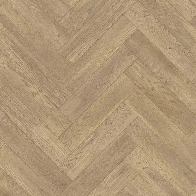 Amtico First Smokehouse Oak 1P106 Parquet Glue Down LVT Flooring