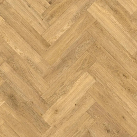 Amtico First Hunters Oak 1P108 Parquet Glue Down LVT Flooring