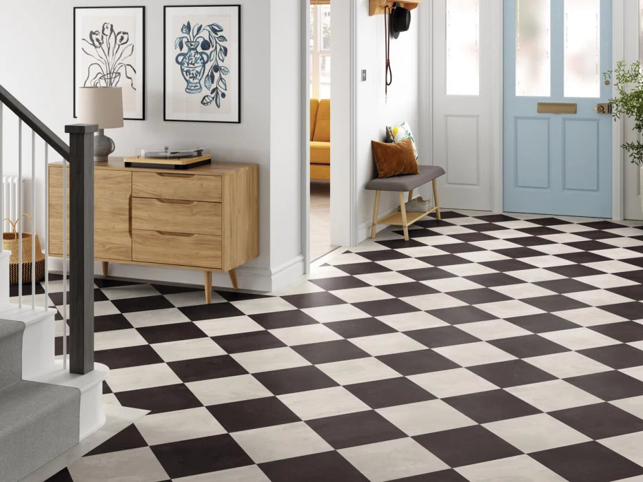 Amtico Spacia Black Marble SS5S2621 Glue Down LVT Flooring