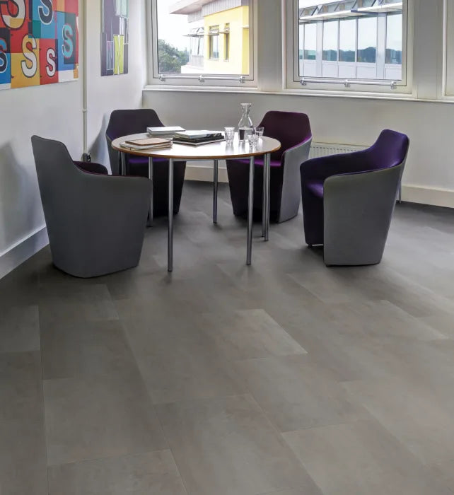 Amtico Spacia Zinc SS5A3620 Glue Down LVT Flooring
