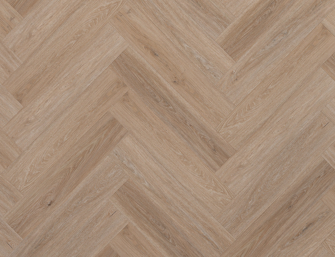 Lattia Lumi Click Calm Oak Herringbone Click SPC Flooring