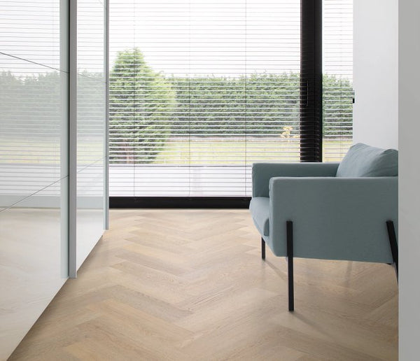 Coretec Naturals Barley 50 LVRH 2754 Herringbone Click SPC Flooring