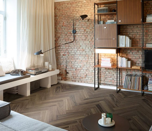 Coretec Naturals Juglans 50 LVRH 03088 Herringbone Click SPC Flooring
